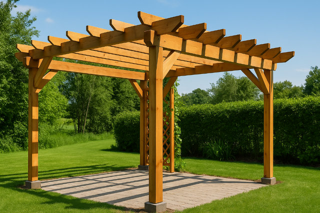 Legno per pergole: guida alla scelta del materiale giusto