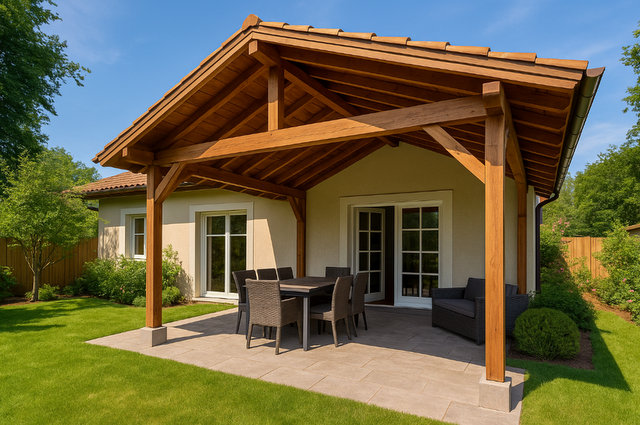 Porticato in legno: tipologie, costi, normativa e varianti